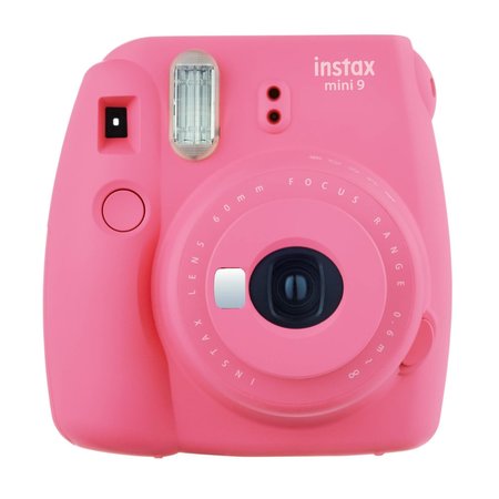 FUJI Fujifilm Instax Mini 9 Instant Camera, Flamingo Pink 16550631